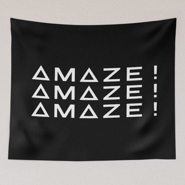 Item preview, AMAZE! AMAZE! AMAZE! WHITE designed and sold by FILM GUTTER.