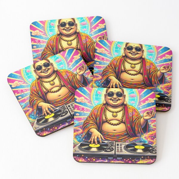 Item preview, Buddha DJ – Radiant Good Vibes designed and sold by ITSimagination.