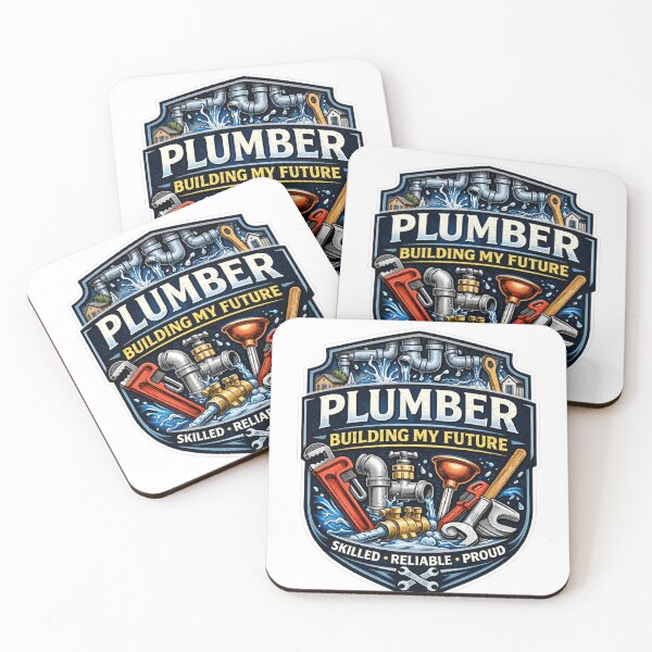 Item preview, Plumber Building My Future – Skilled Reliable Proud | Plumbing Trade Motivation designed and sold by SilenceInNature.