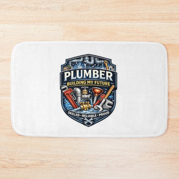 Item preview, Plumber Building My Future – Skilled Reliable Proud | Plumbing Trade Motivation designed and sold by SilenceInNature.