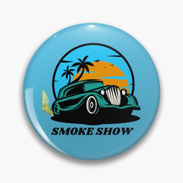 Item preview, Smoke Show - Teal designed and sold by ParkandPress.