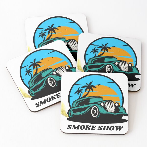 Item preview, Smoke Show - Teal designed and sold by ParkandPress.