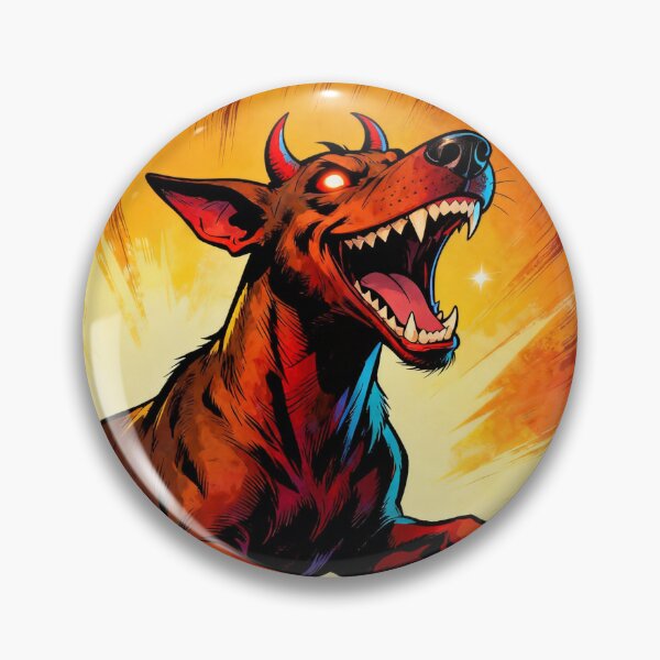 Item preview, Hell Hound - Comic Book Style designed and sold by shakespeare1212.