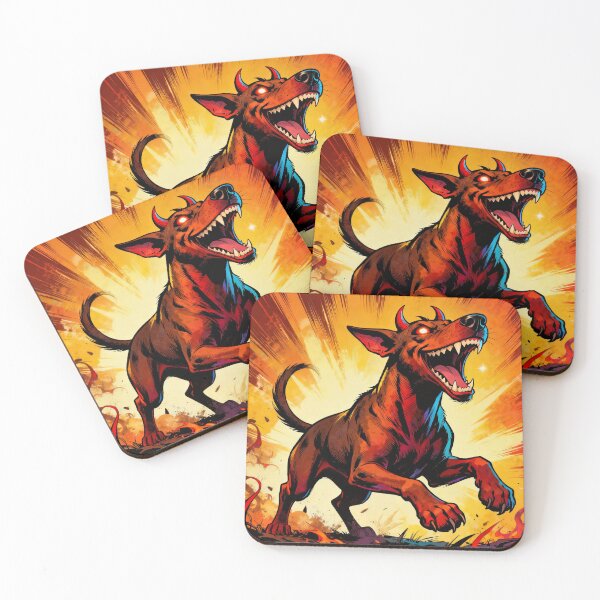 Item preview, Hell Hound - Comic Book Style designed and sold by shakespeare1212.