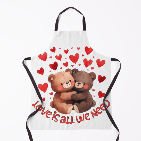 Item preview, Love Is All We Need Cute Bears Drawing designed and sold by ReuvenStore.