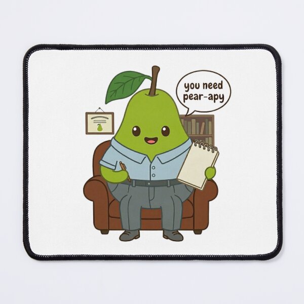 Item preview, You Need Pear-apy designed and sold by PunnyStickers562.