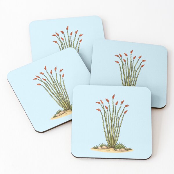 Item preview, Ocotillo Cactus Illustration – Desert Plant Southwest Botanical Design designed and sold by SimplyJasper.