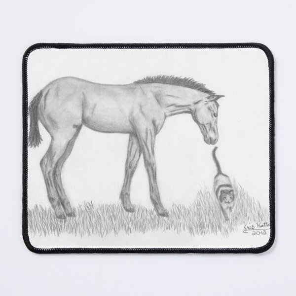 Item preview, A Curious Colt designed and sold by Pencils & Paints.