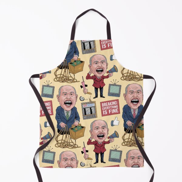 Item preview, Satirical "Everything Is Fine" Seamless Pattern designed and sold by Midnight Veil Designs.
