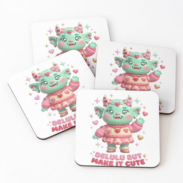 Item preview, Delulu But Cute Meme designed and sold by Quiet Mode Studio.
