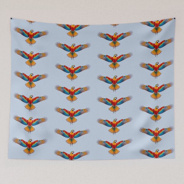 Item preview, Parrot in mid-air designed and sold by lightnshadow1.