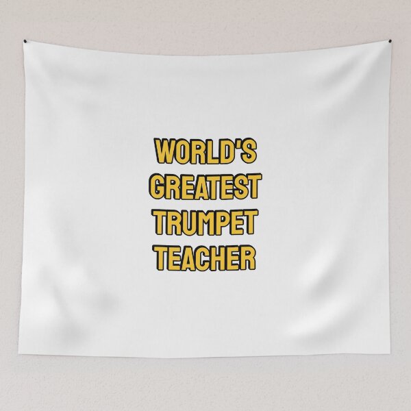 Item preview, Trumpet  Teacher  designed and sold by Inspirationmotivation.