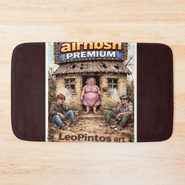 Item preview, Airbnbsh Premium - Satirical Comic Art Portrait designed and sold by leonardopintos.