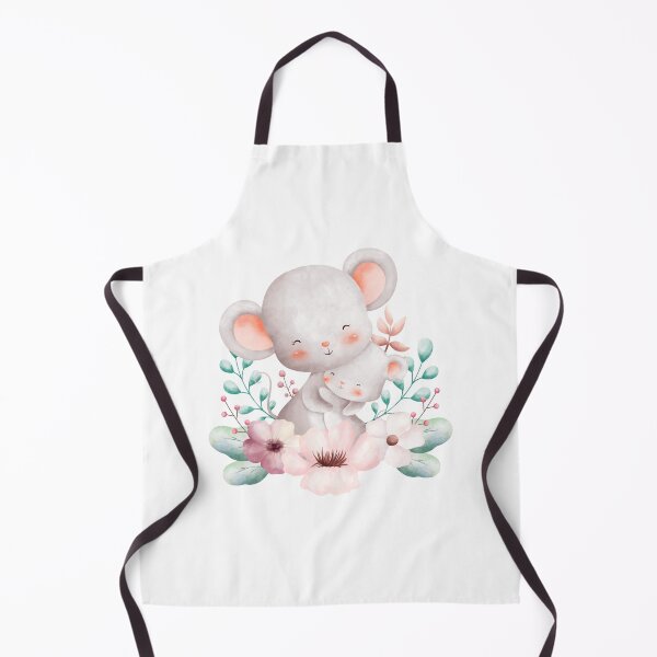 Item preview, Easter Mom and Baby Mice Flower Wreath - Adorable Spring Mouse Gift designed and sold by FuzionRaptor.