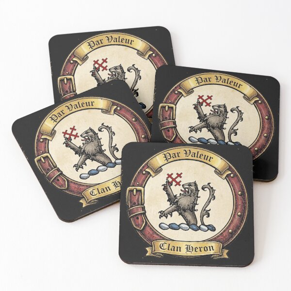 Item preview, Clan Heron Crest designed and sold by BagTown Clans.