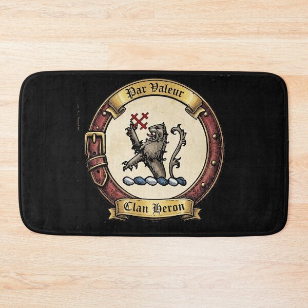 Item preview, Clan Heron Crest designed and sold by BagTown Clans.
