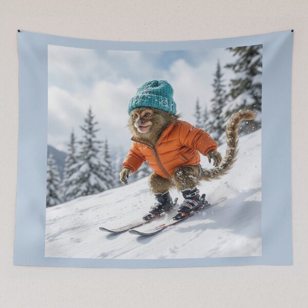Item preview, Pygmy Marmoset Hits the Slopes designed and sold by Tridentulus.