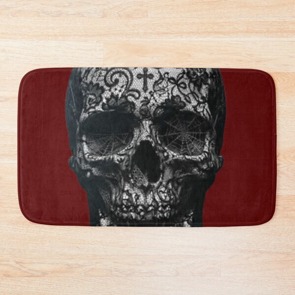 Item preview, Gothic Lace Skull Victorian Macabre Spider Web designed and sold by LIVE_FREE.