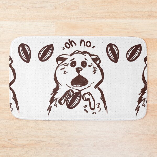 Item preview, Funny Oh No Hamster – Relatable Anxiety Meme designed and sold by Pryhozha.