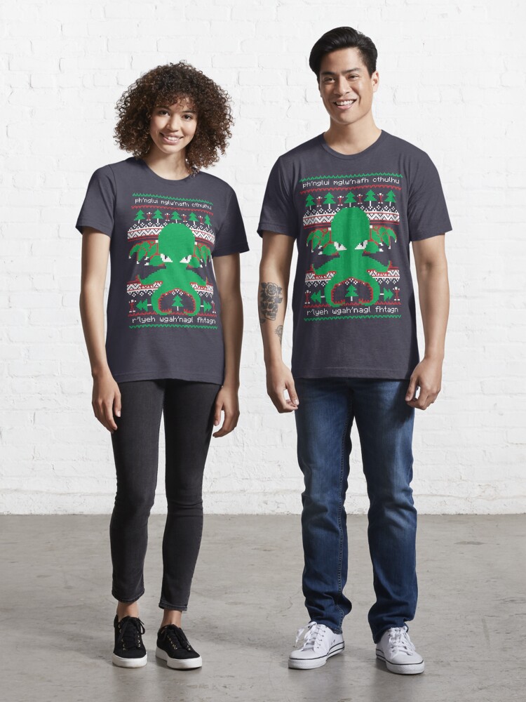 lovecraft christmas sweater