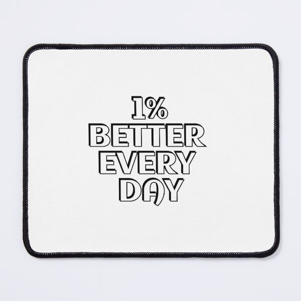 Item preview, 1% Better Every Day - motivational quote designed and sold by Inspirationmotivation.