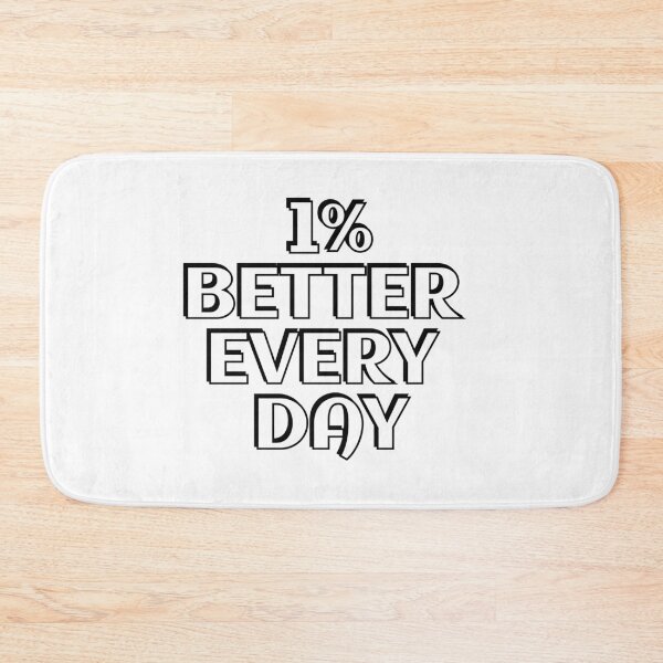 Item preview, 1% Better Every Day - motivational quote designed and sold by Inspirationmotivation.
