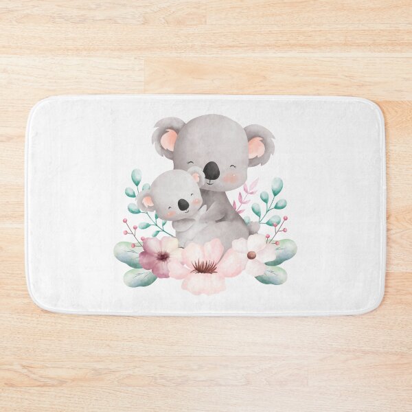 Item preview, Easter Mom and Baby Koala Flower Wreath - Adorable Spring Animal Gift designed and sold by FuzionRaptor.