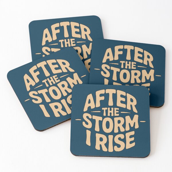 Item preview, I Survived the Storm – AfterStorm Rise Recovery Design designed and sold by ُEldalal-Design.