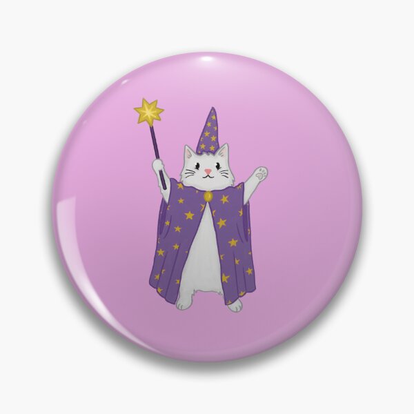 Item preview, Fancy Magical Wizard Cat designed and sold by LazySueCreations.