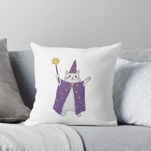 Item preview, Fancy Magical Wizard Cat designed and sold by LazySueCreations.