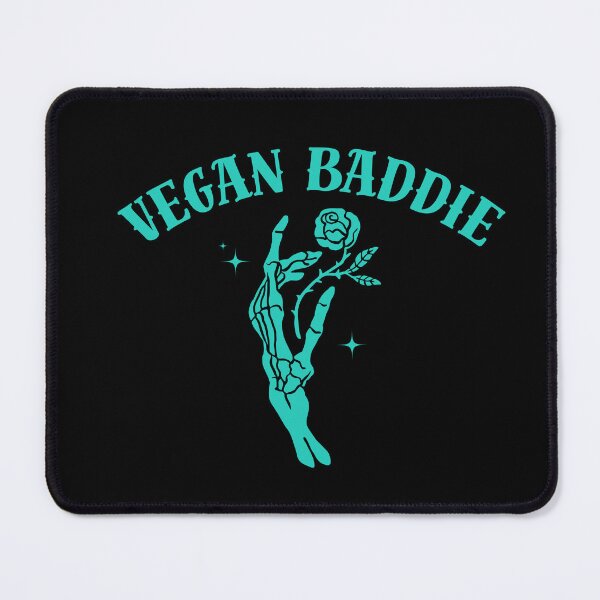Item preview, Vegan Baddie (skeleton hand and rose - turquoise) designed and sold by piscesmoon22.