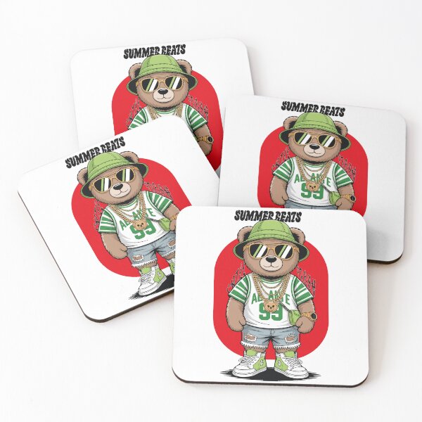 Item preview, Cool Urban Bear Summer Beats Streetwear designed and sold by BestChoiceService.