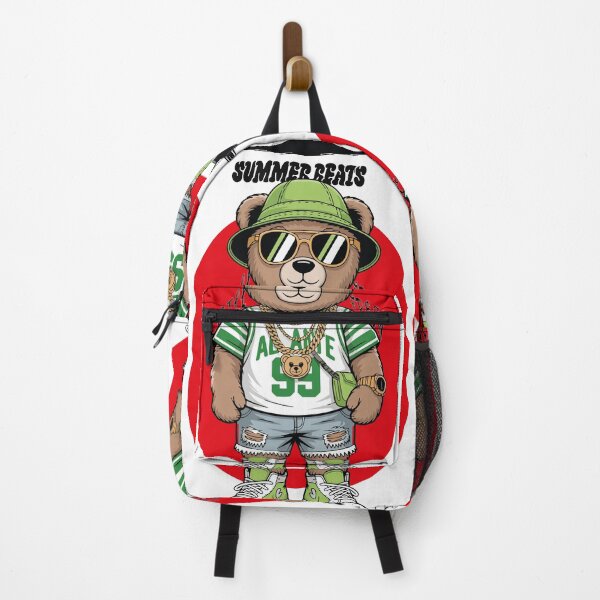 Item preview, Cool Urban Bear Summer Beats Streetwear designed and sold by BestChoiceService.