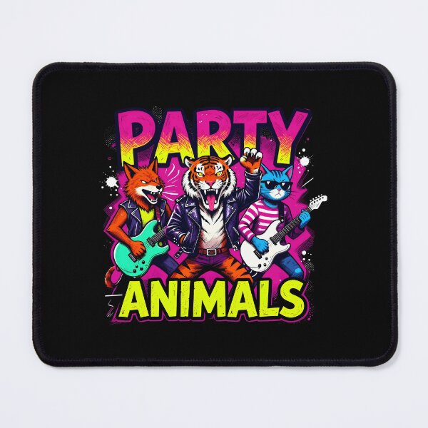Item preview, animal party designed and sold by Uglyandcute.
