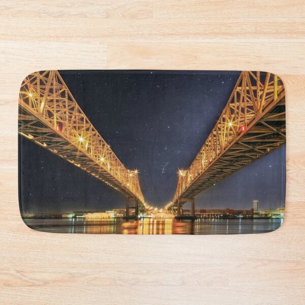Item preview, Crescent City Bridge in New Orleans designed and sold by Kay Brewer.