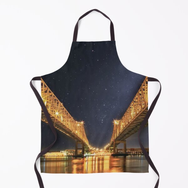 Item preview, Crescent City Bridge in New Orleans designed and sold by Kay Brewer.