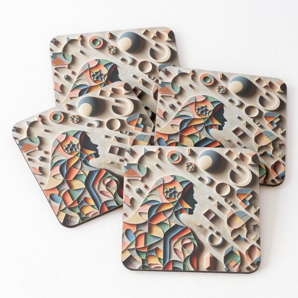 Item preview, Geometric Abstract Wall Art designed and sold by Mark Daniels.
