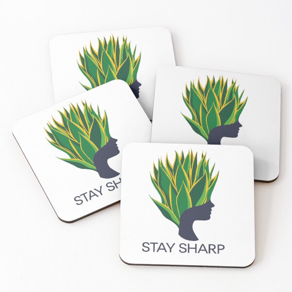 Item preview, Stay Sharp - Nature Mindset Flat Illustration designed and sold by Heidelberg89.