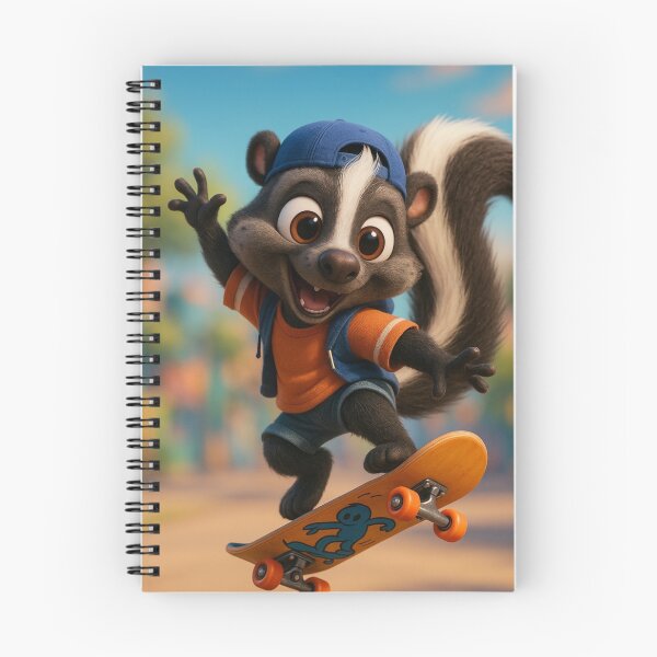 Item preview, Skater Skunk designed and sold by Sillytoe.