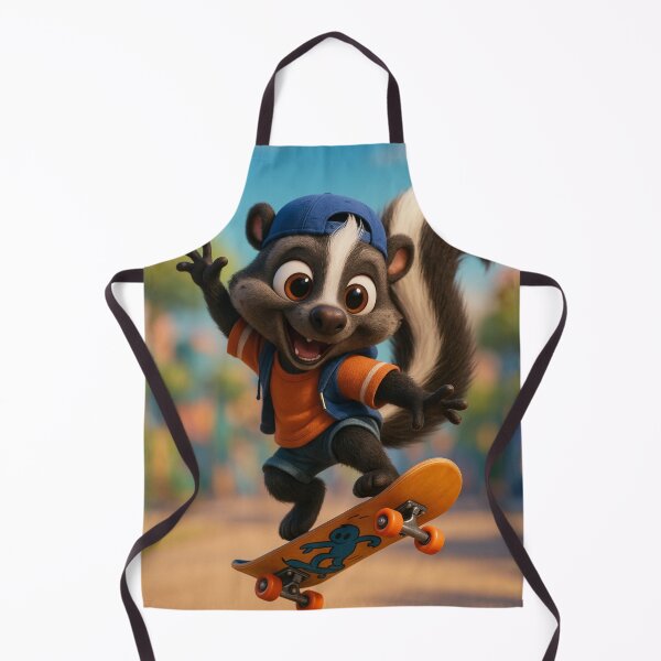 Item preview, Skater Skunk designed and sold by Sillytoe.