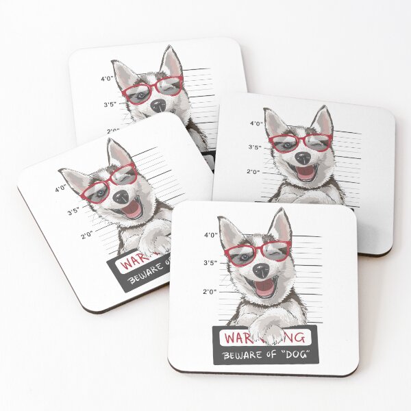 Item preview, Funny Dog Warning Sign designed and sold by MKDSN.
