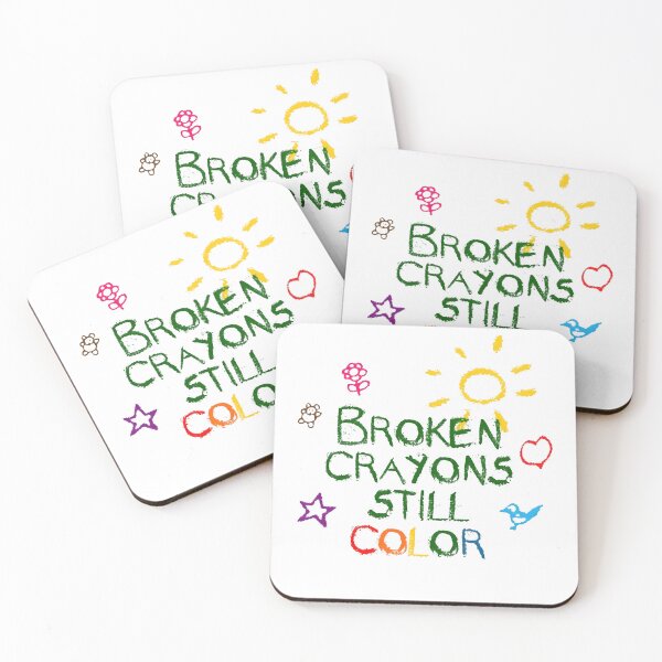 Item preview, Broken Crayons Still Color designed and sold by SlayPOPShop.