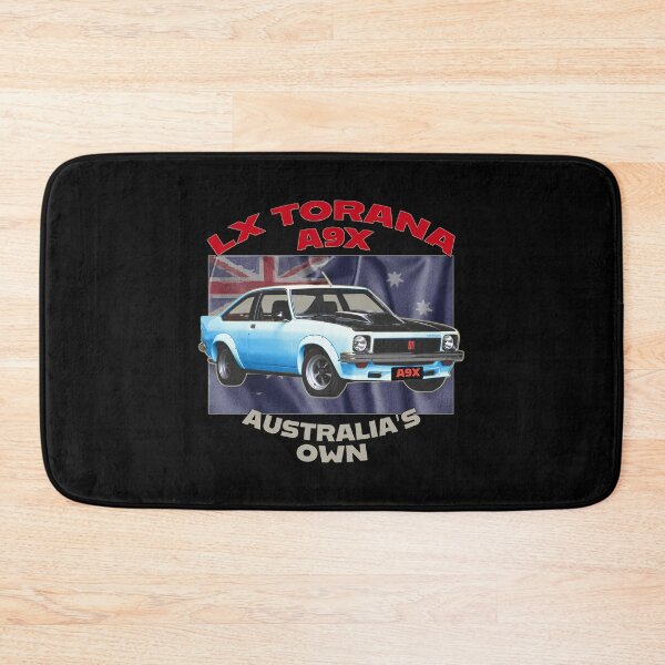 Item preview, Blue LX Torana A9X Hatchback Australian Muscle Car Art, Holden Torana A9X Classic Car Poster, Aussie Bathurst Legend Car Artwork, Vintage Australian Performance Car Illustration designed and sold by Michael van der Hoorn.