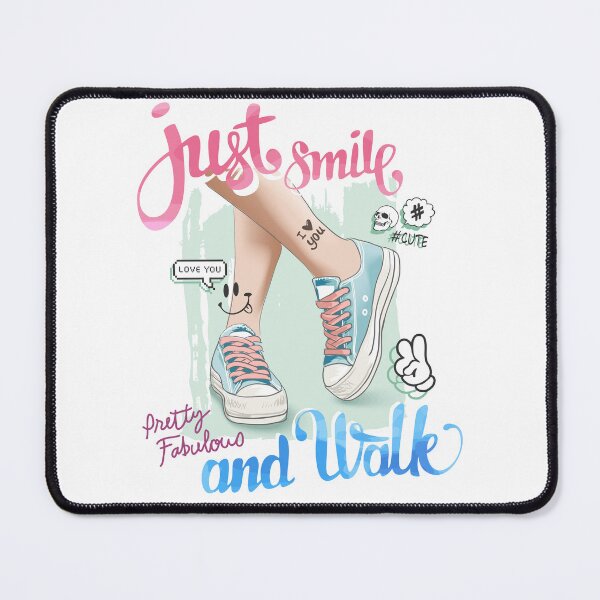 Item preview, Just Smile and Walk designed and sold by MKDSN.