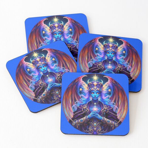 Item preview, Etheric Resonance: Pure Indigo Radiance (first version) designed and sold by KunstGeist.