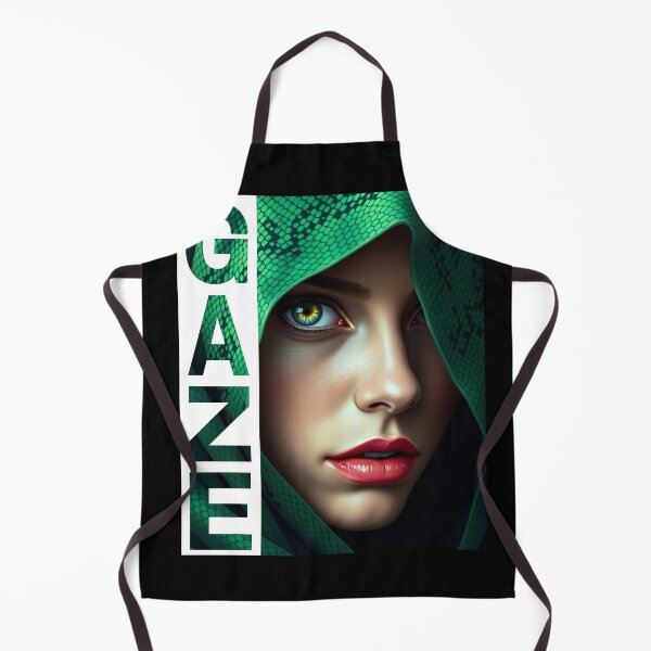 Item preview, Dark Emerald Eyes Mystic Woman Portrait designed and sold by Szpaku desart .