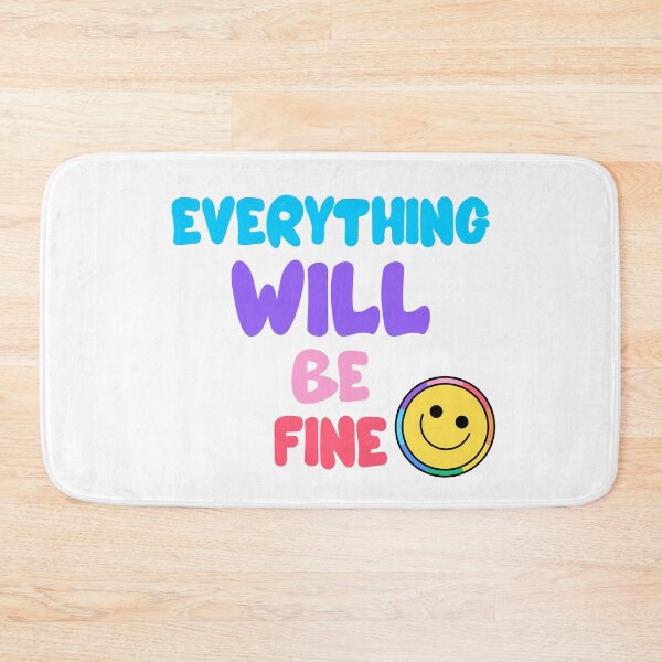 Item preview, Positive Quote Shirt – Everything Will Be Fine designed and sold by GenesixDesign.