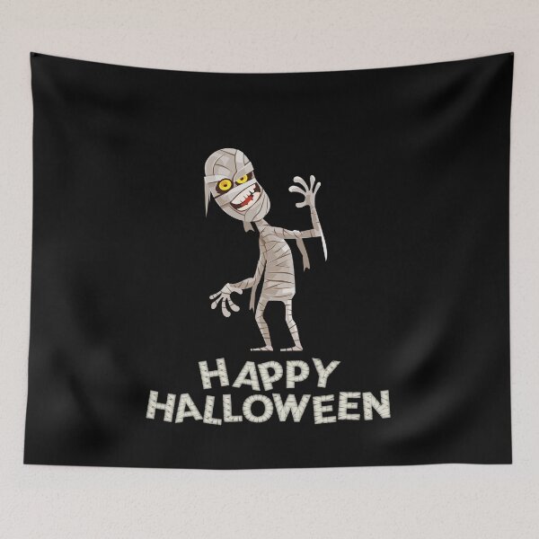 Item preview, Mummy Scary and Spooky Happy Halloween Fun Graphic designed and sold by SassyYetClassy.