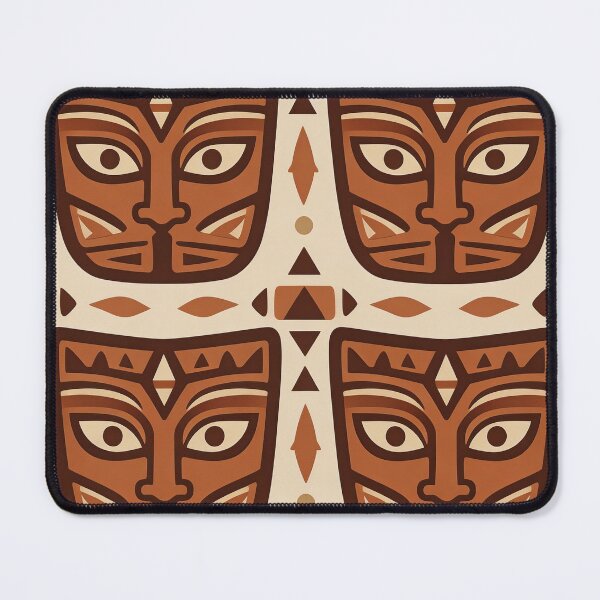 Item preview, Tiki pattern designed and sold by T's&such.
