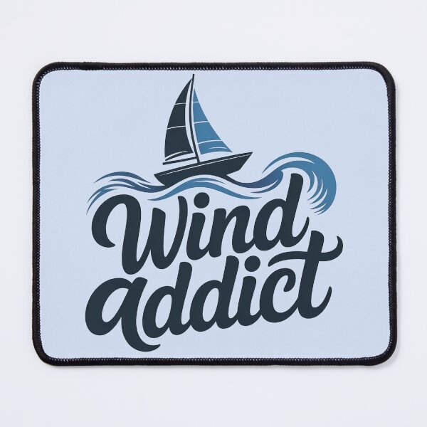 Item preview, Wind Addict Sailboat Ocean Adventure designed and sold by WikaKowalczyk.